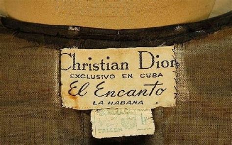 christian dior cuban|LA TIENDA ‘EL ENCANTO’ .